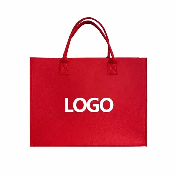 Felt tote bag