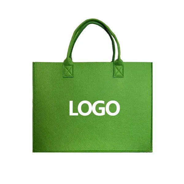 Felt tote bag