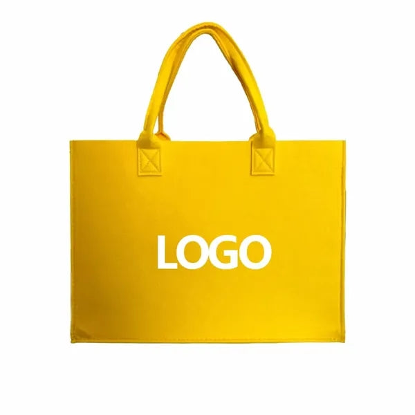 Felt tote bag