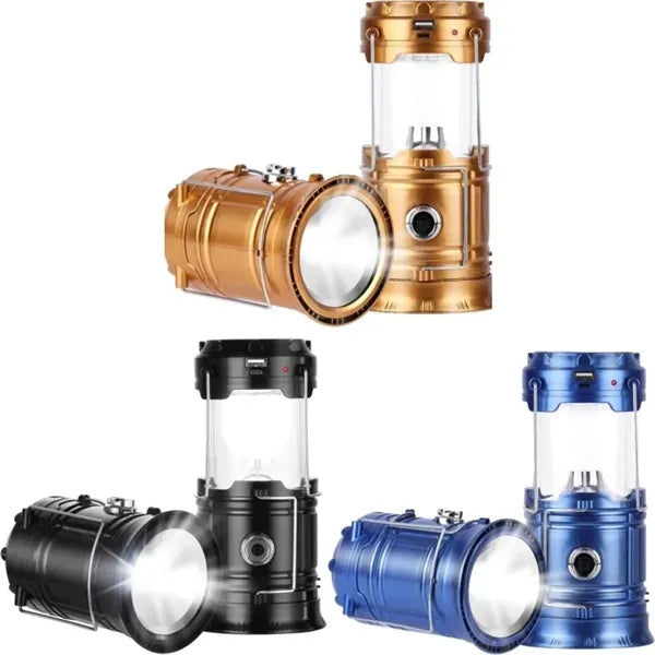 Collapsible USB Rechargeable Camping Lantern