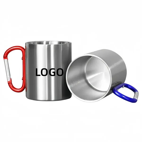 Portable carabiner cup