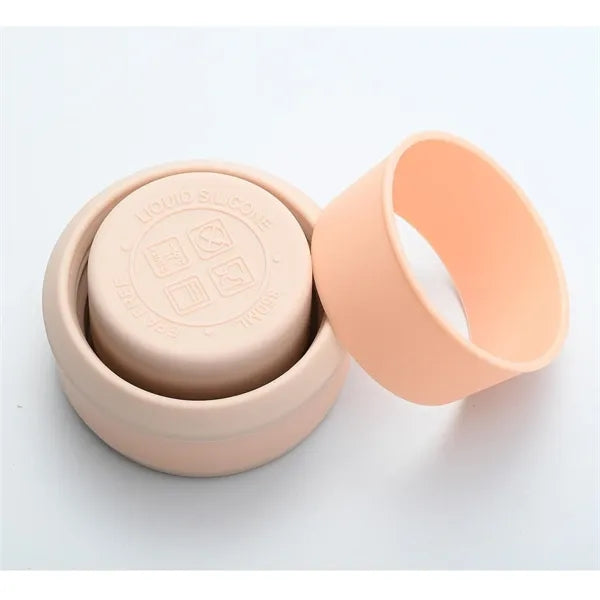 17 oz Food-Grade Silicone Collapsible Travel Cup