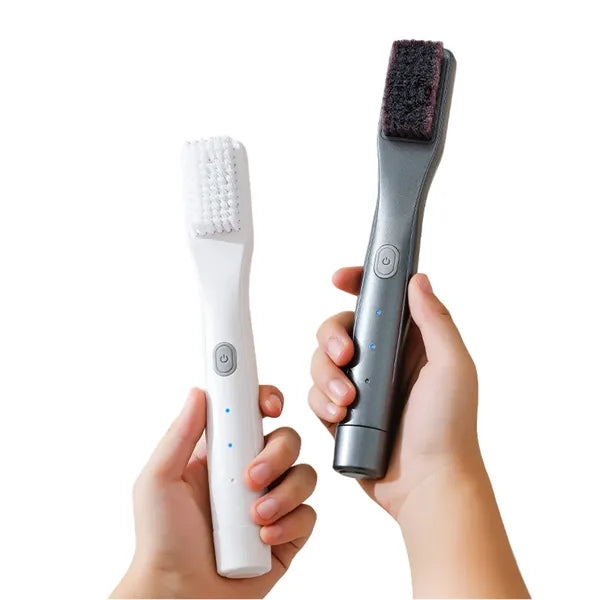 Electric Shoe Cleaner with Sonic Power and Dual Brush Heads