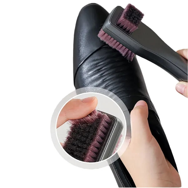 Electric Shoe Cleaner with Sonic Power and Dual Brush Heads