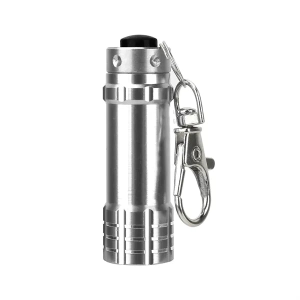 Aluminum 3 LED Mini Flashlight with Keychain