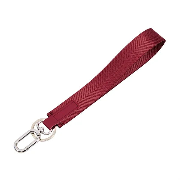 Nylon Woven Custom Printed Keychain Lanyard