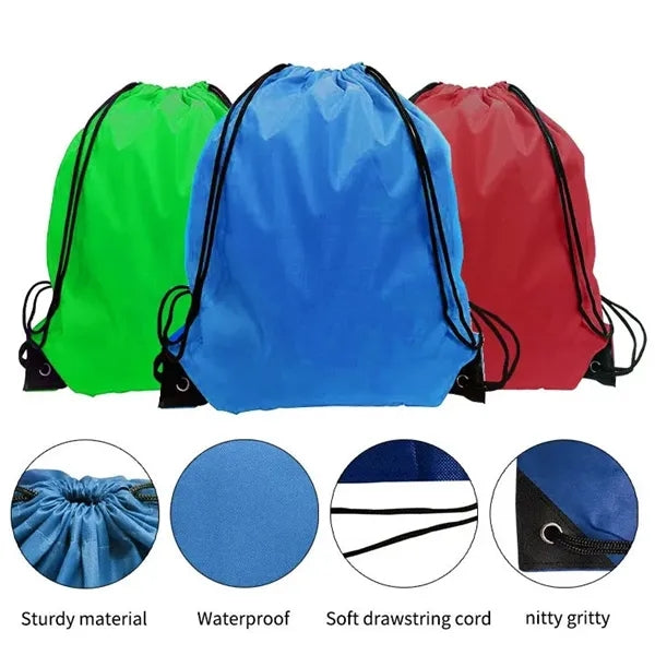 210D WaterProof Drawstring Backpack