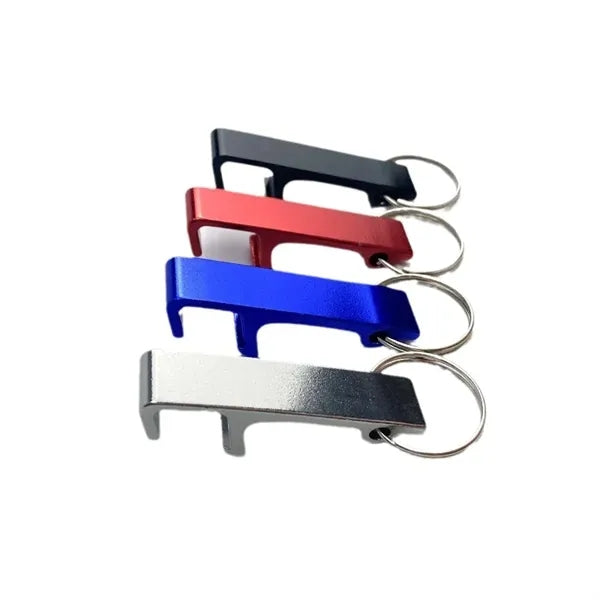 3 in 1 Aluminum Opener with Keychain and phone stand