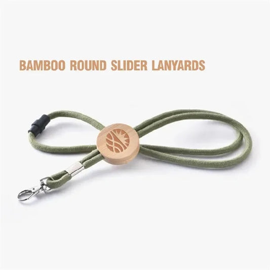 Lanyard with Round Bamboo