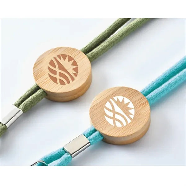 Lanyard with Round Bamboo