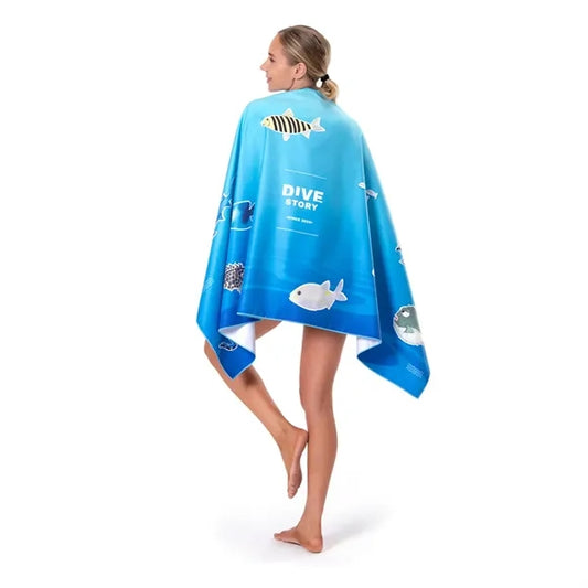 Quick Drying Microfiber Beach Blanket/Towel