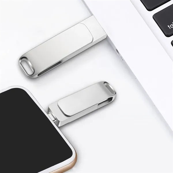 OTG Metal Thumb Drive Memory Stick