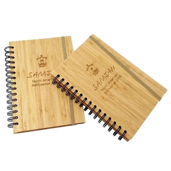 Bamboo Notebook With Pen
