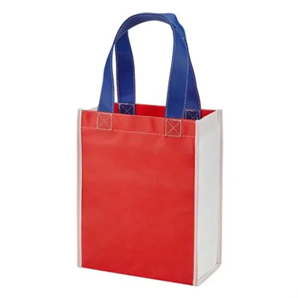 Color Combination Non-Woven Gift Tote