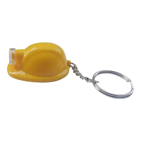 Hardhat Keychain w/ Flashlight