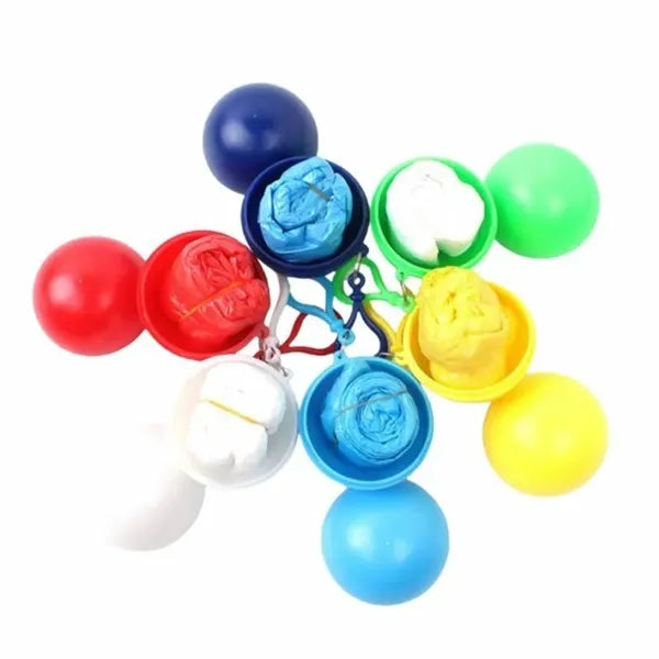 Key Chain Poncho Ball