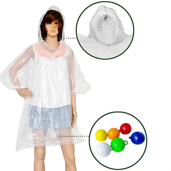 Key Chain Poncho Ball