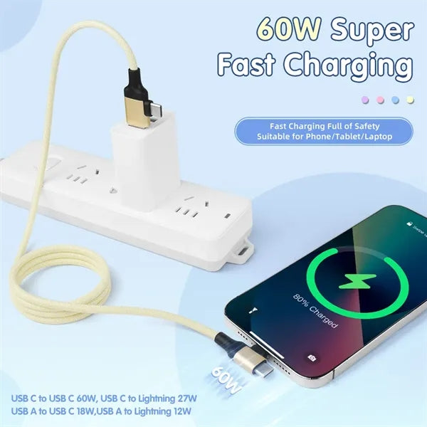 Dual input Magnetic Data Cable