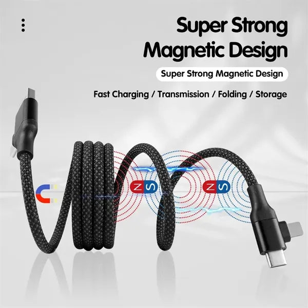 Dual input Magnetic Data Cable