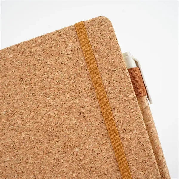 A5 Cork Notebook with Pen Giftset
