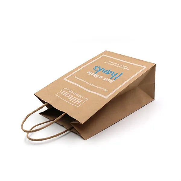 8x4x10'' 150GSM Natural Kraft Shopping Bag