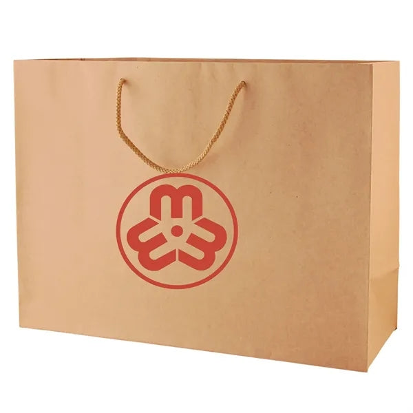 16x6x12'' 200GSM Natural Kraft Bag