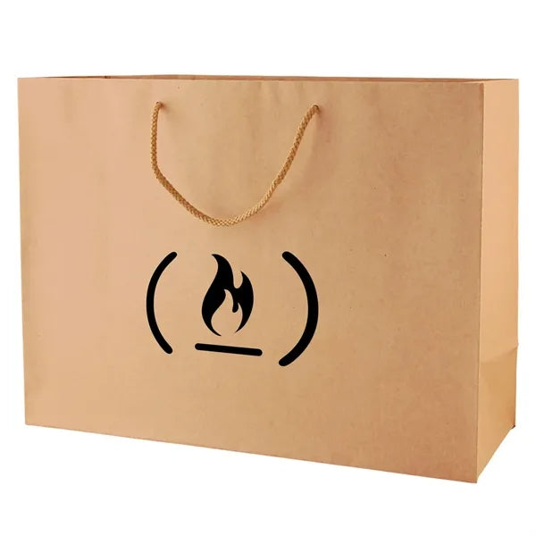16x6x12'' 200GSM Natural Kraft Bag
