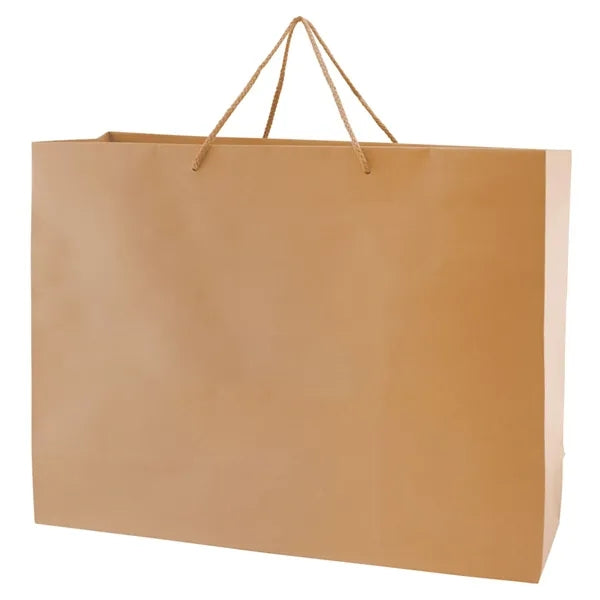 16x6x12'' 180GSM Natural Kraft Clothes Bag