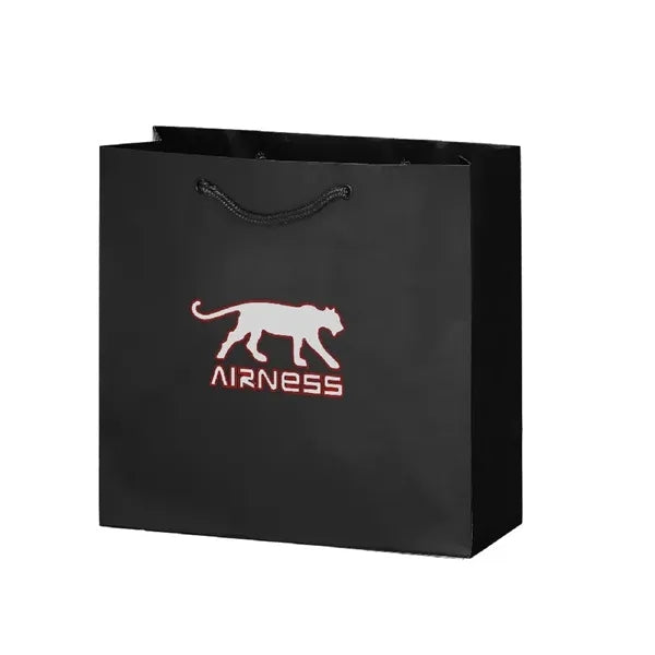 13x7x13'' Matt/Gloss 250GSM White Cardboard Gift Bag