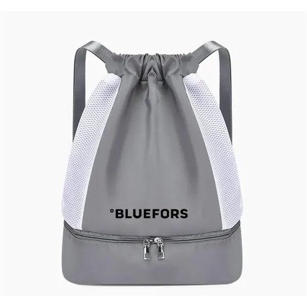 Waterproof Dry Wet Separate Drawstring Backpack