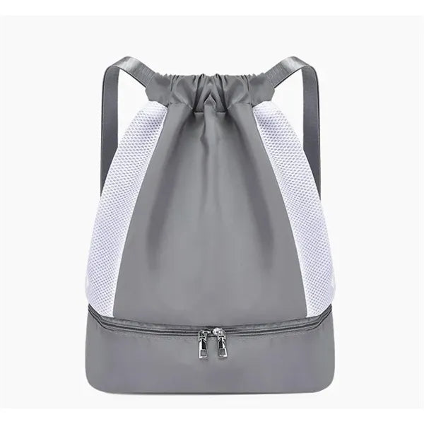 Waterproof Dry Wet Separate Drawstring Backpack