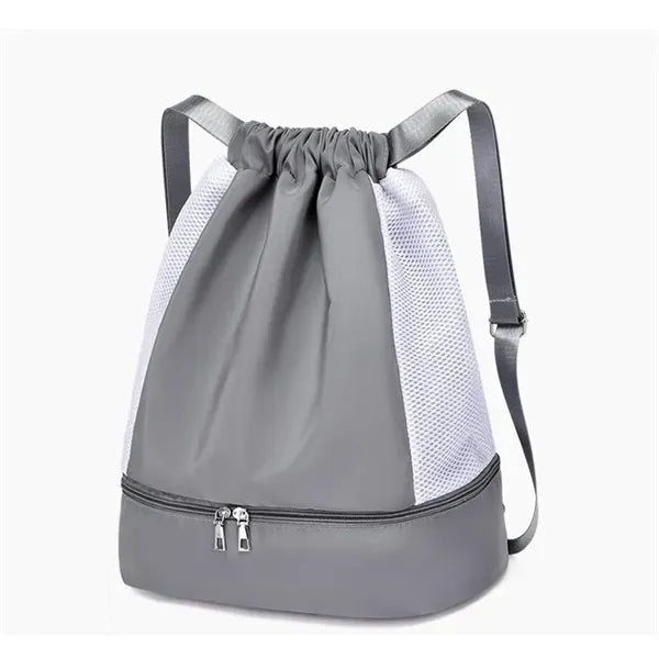 Waterproof Dry Wet Separate Drawstring Backpack