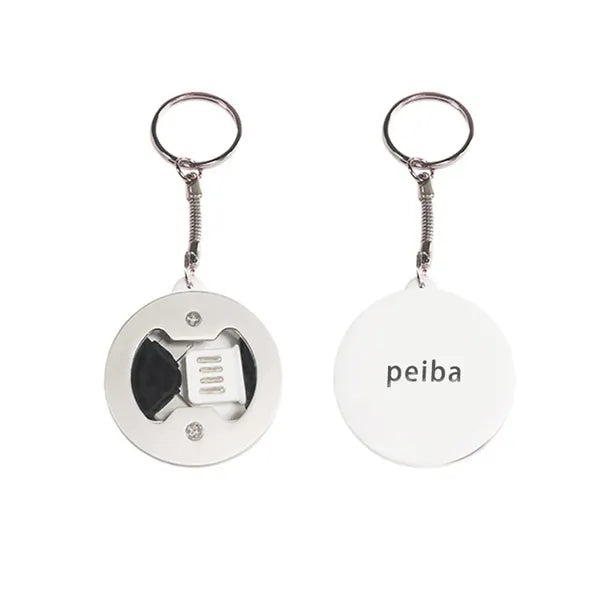 3-in-1 Charging Cable w/Opener Keychain