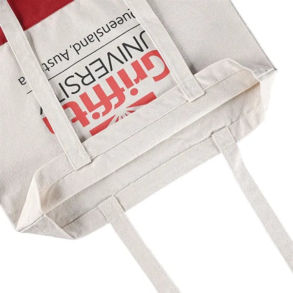 10 Oz. Cotton Tote Bag2-Tone Cotton Canvas Tote Bag