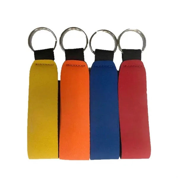 Fashion Neoprene Wrist Keychain Hand Wrist Lanyard