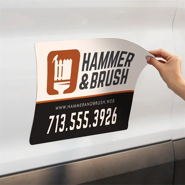 12"x 12" Car Sign Magnet