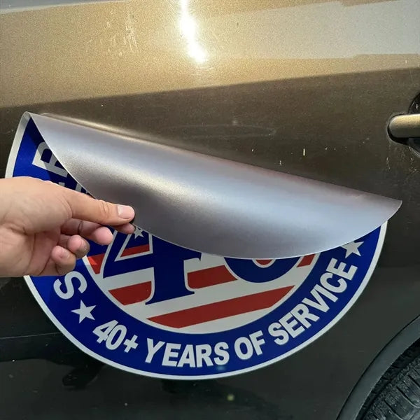 12"x 12" Car Sign Magnet