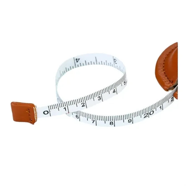 60-Inch PU Leather Auto-Retracting Tape Measure