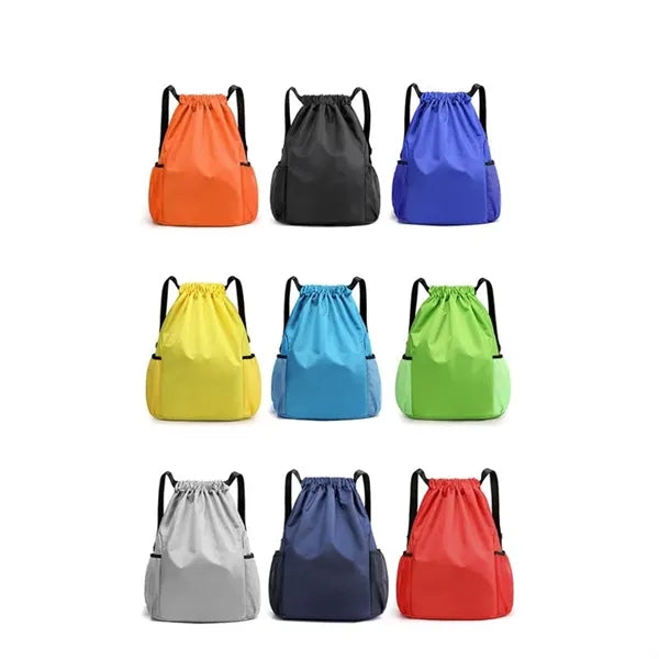Waterproof Oxford Cloth Drawstring Backpack