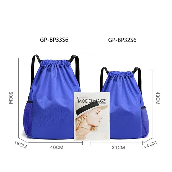 Waterproof Oxford Cloth Drawstring Backpack
