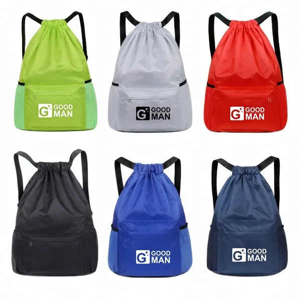 Waterproof Oxford Cloth Drawstring Backpack