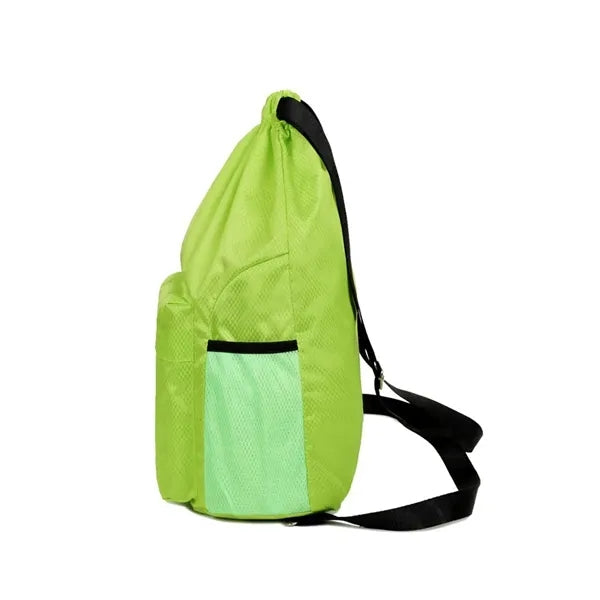 Waterproof Oxford Cloth Drawstring Backpack