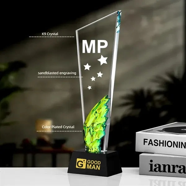 Creative Colorful Wing Shaped Trophy