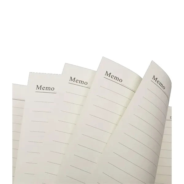 A5 Leather-bound Hardcover Notebook