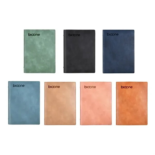 A5 Leather-bound Hardcover Notebook