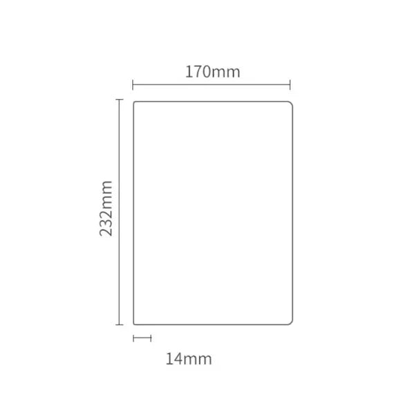 A5 Leather-bound Hardcover Notebook