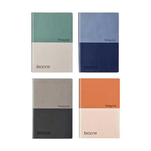 A5 Leather-bound Hardcover Notebook