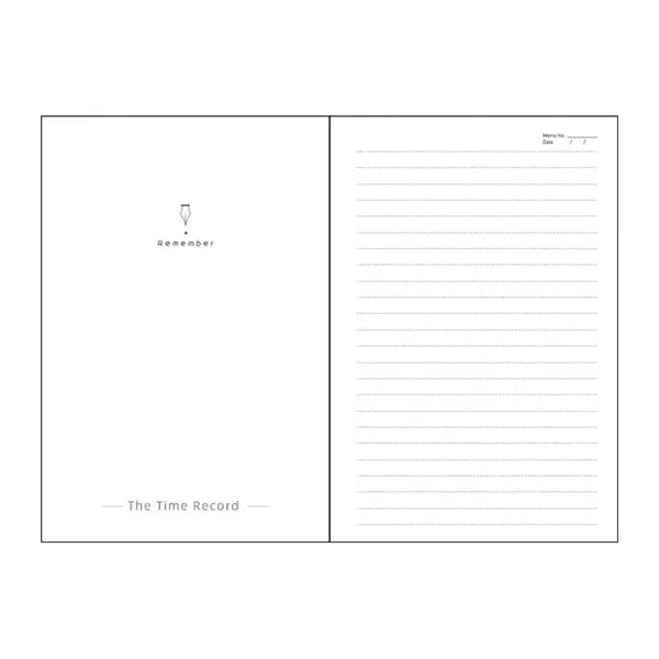 A5 Leather-bound Hardcover Notebook