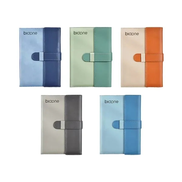 A5 Leather-bound Hardcover Notebook