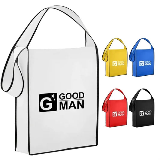 Non-Woven Messenger Tote Bag
